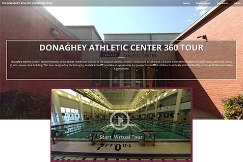DAC virtual tour page.