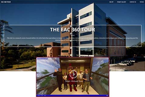 EAC virtual tour page.